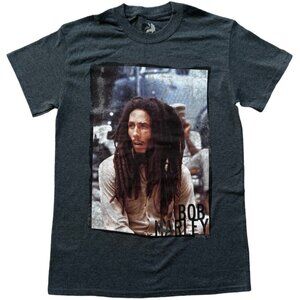 Zion Rootwear mens Bob Marley graphic Tshirt size small